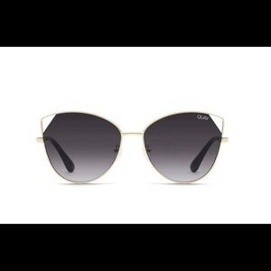 ✨ QUAY Australia Get Down Sunglasses – Gold Frame ✨